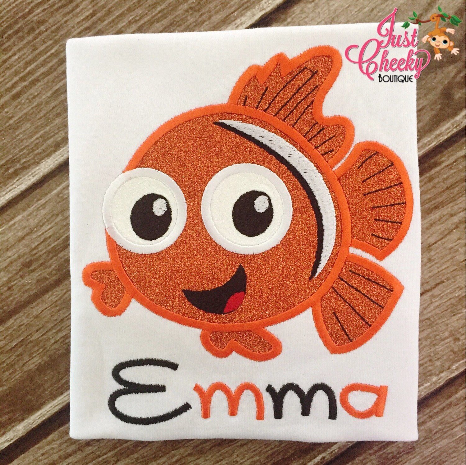 Nemo Inspired Embroidered Shirt - Finding Nemo - Finding Dory - Clownfish - Blue Tang - Disney Vacation - Disney Birthday