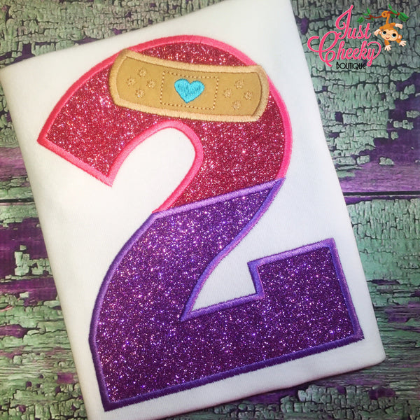 Doctor Band aid Inspired Birthday Appliqued Shirt - Doc McStuffins Birthday Shirt - Doc McStuffins  -Disney Vacation -Disney Trip -Disney Jr