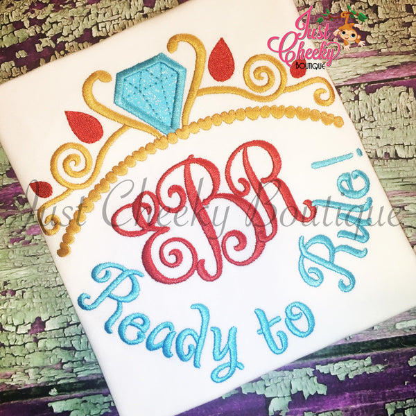 Princess Elena Ready to Rule Shirt - Elena of Avalor - Disney Princess Birthday - Disney Vacation - 1st Disney Trip - Amulet of Avalor