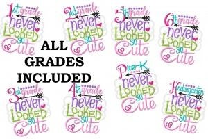 Cutie Grade Girls Shirt - Back to School Shirt - First Day of School Shirt -School Bus -Kindergarten 1st Grade 2nd Grade -Graduation Shirt