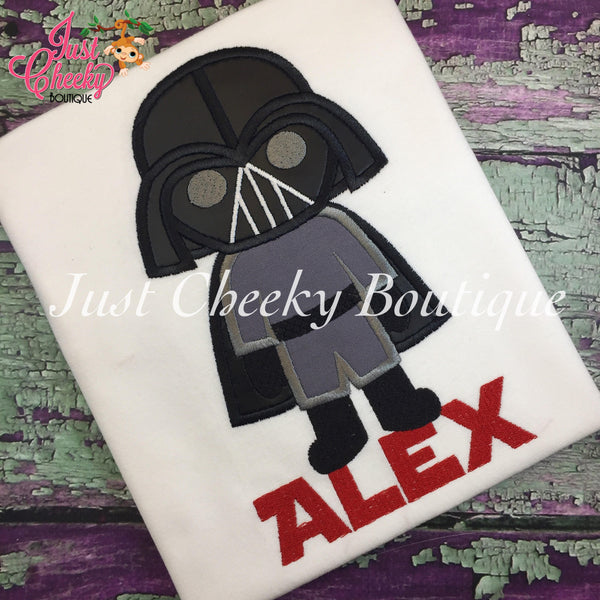 Darth Vader - Vader - Star Wars Inspired - Kids Embroidered Shirt - Force Friday Shirt - Star Wars Birthday Shirt