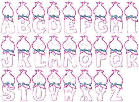 Trolls Inspired Embroidered Shirt - Poppy - Branch - Bergen - Hair Up - Trolls Birthday Shirt - Poppy Birthday Shirt - Trolls Party