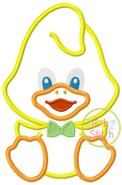 SAMPLE SALE, Sitting Duck Boy - Kids Easter Embroidered Shirt -Girls Easter Shirt -Boys Easter Shirt  -Easter Sunday