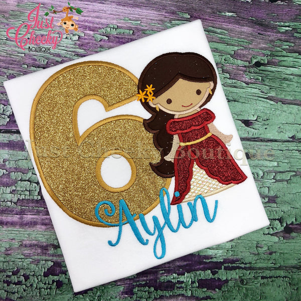 Princess Elena Cutie Shirt - Elena of Avalor -Disney Princess Birthday-Disney Vacation-1st Disney Trip-Amulet of Avalor-Elena Birthday Shirt