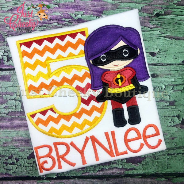 Superhero Family Inspired Shirt-The Incredibles Birthday Shirt-Violet-Dash-Mr. Incredbile-Elastigirl-Disney Vacation-Disney Birthday