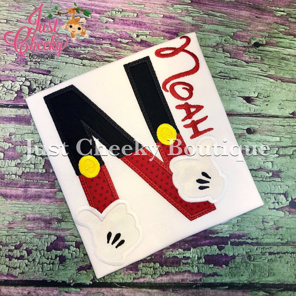 Boys Magical Hands Mickey Mouse Inspired Embroidered Shirt -Mickey Mouse Inspired Shirt -Disney Vacation -Mickey -Mickey Mouse Birthday