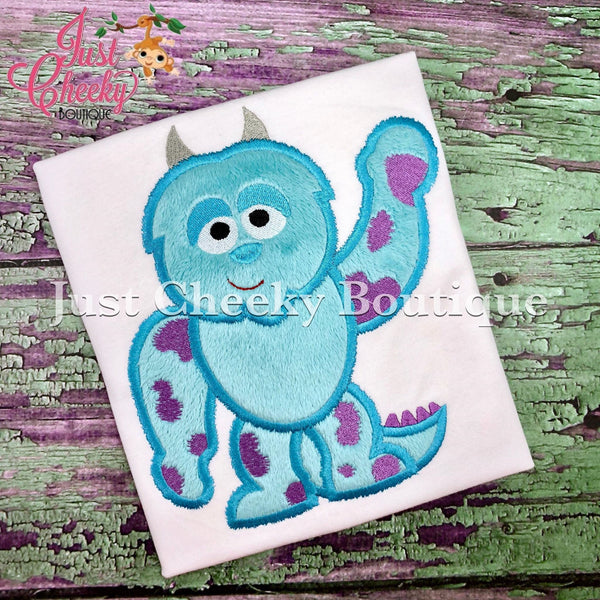 Sulley Cutie Embroidered Shirt - Monster's Ince Inspired - Monster's University - Disney Vacation - 1st Disney Trip - Disney Birthday