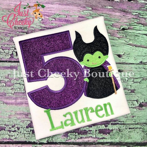 Maleficent Cutie Inspired Embroidered Shirt - Disney Villains Shirt - Disney Sleeping Beauty Birthday Shirt - Spindle - Dragon