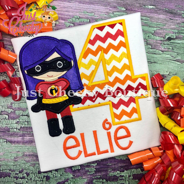 Superhero Family Inspired Shirt-The Incredibles Birthday Shirt-Violet-Dash-Mr. Incredbile-Elastigirl-Disney Vacation-Disney Birthday