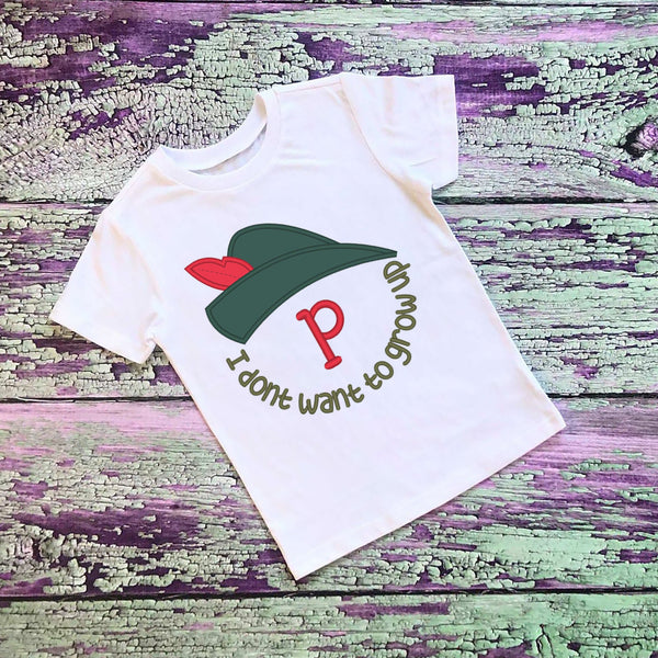 SAMPLE SALE, Disney Inspired Shirt - Peter Pan Birthday Shirt - Disney Vacation - Disney Princess Birthday
