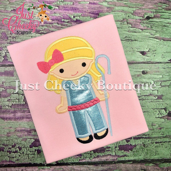 Bo Peep Cutie Embroidered Shirt -Little Bo Peep -Bill Goat Gruff -Toy Story Birthday Shirt -Woody's Roundup -Disney Vacation-1st Disney Trip