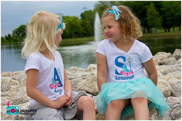 Cinderella Inspired Embroidered Shirt - Glass Slipper - Disney Princess - 1st Disney Trip - Disney Vacation
