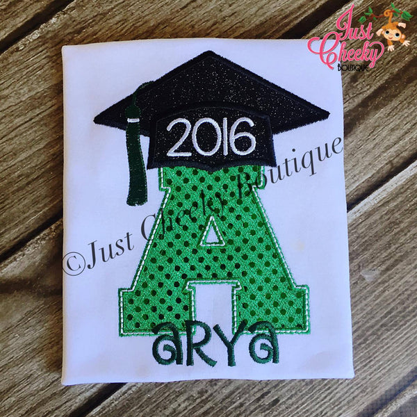 Kids Graduation Embroidered Shirt  -Back to School Shirt -Last Day of School Shirt -Kindergarten 1st Grade 2nd Grade -End of School Shirt